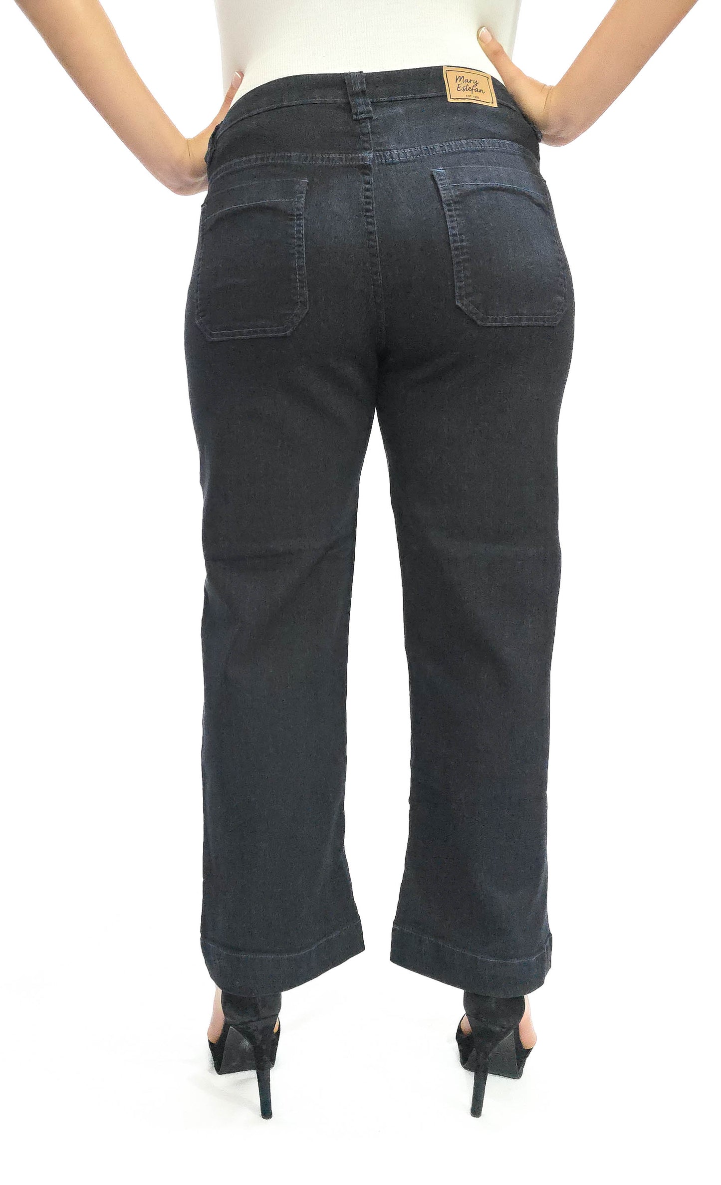 Pantalon Mary Estefan Cowboy bordado para dama