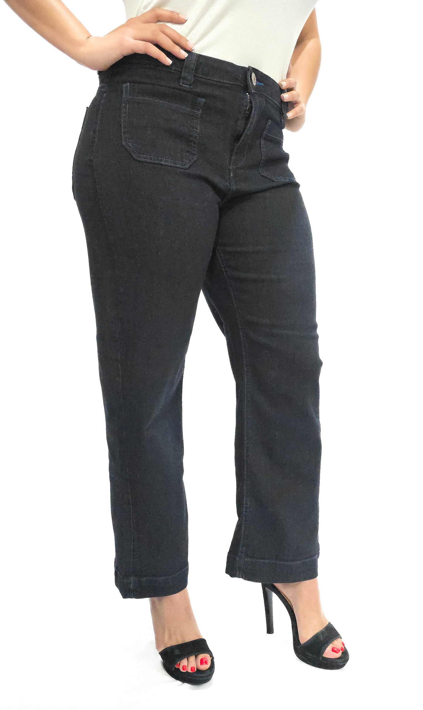 Pantalon Mary Estefan Cowboy bordado para dama