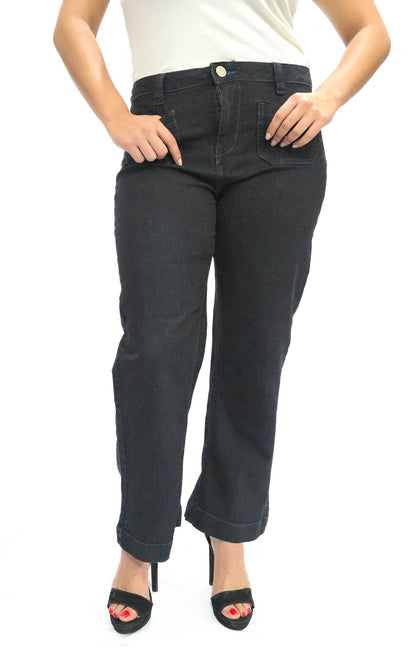 Pantalon Mary Estefan Cowboy bordado para dama