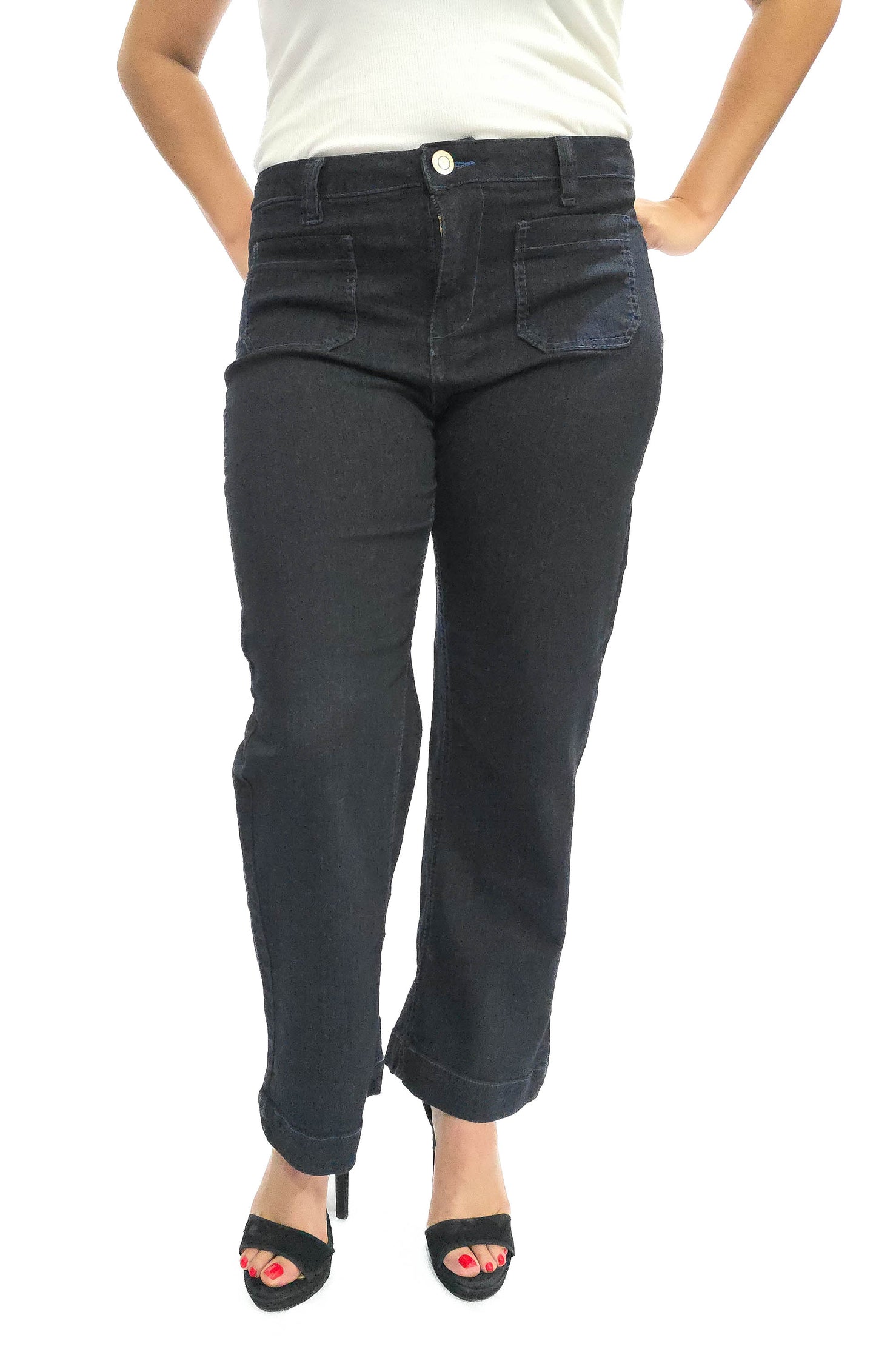 Pantalon Mary Estefan Cowboy bordado para dama
