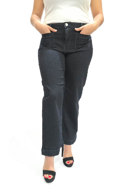 Pantalon Mary Estefan Cowboy bordado para dama