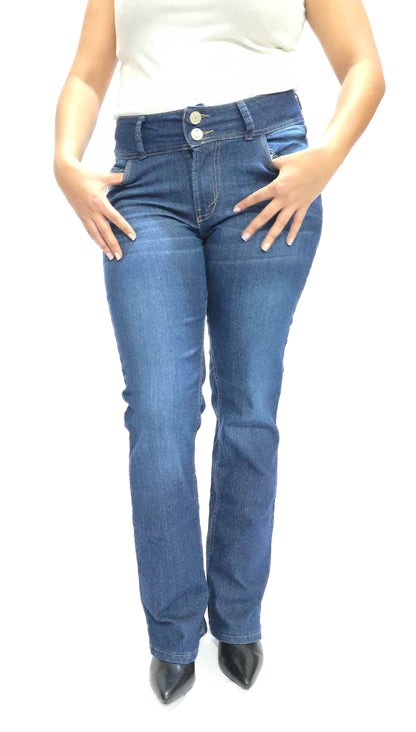 Pantalon Vaquero bordado para dama de Mary Estefan