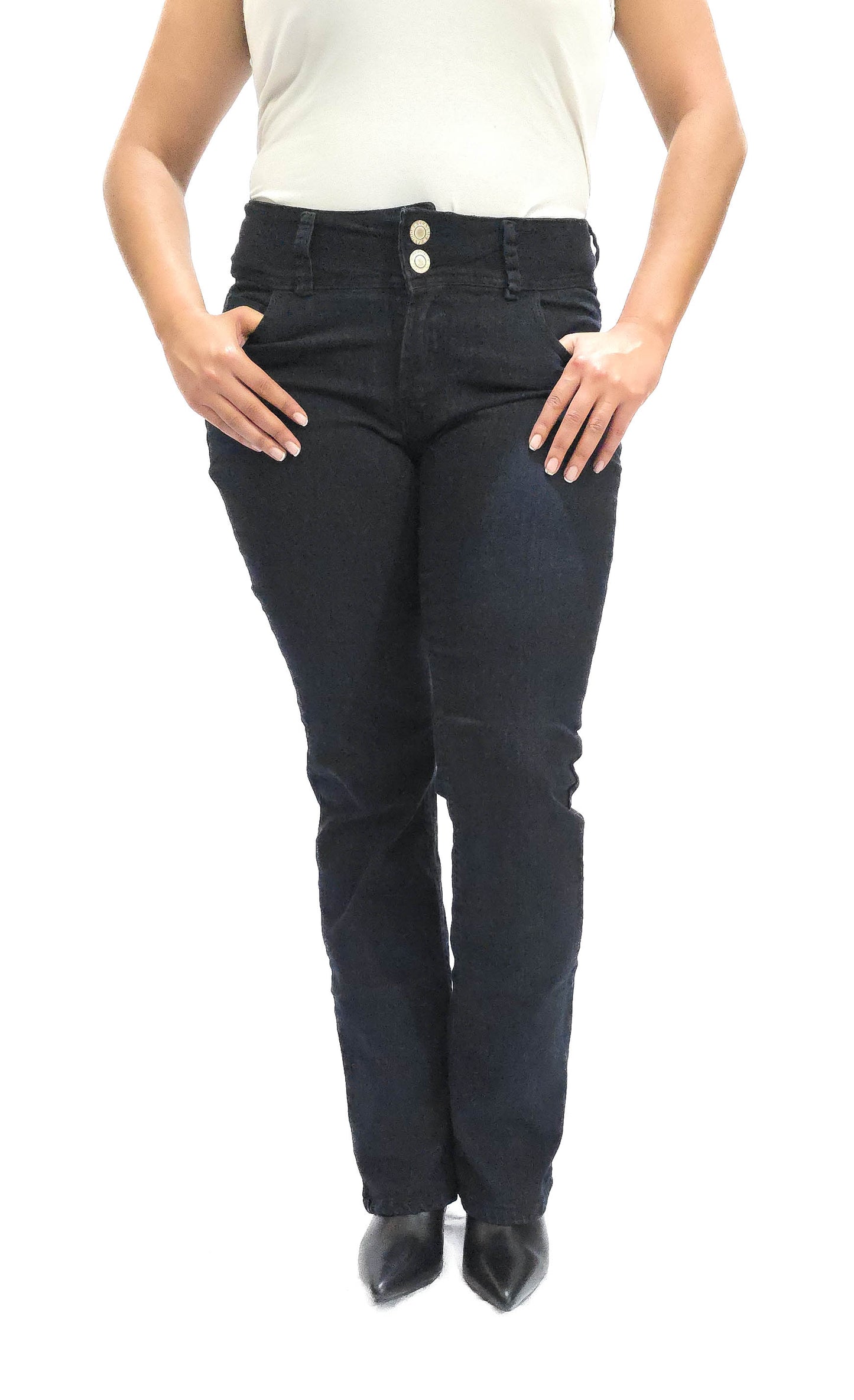 Pantalon Vaquero bordado para dama de Mary Estefan