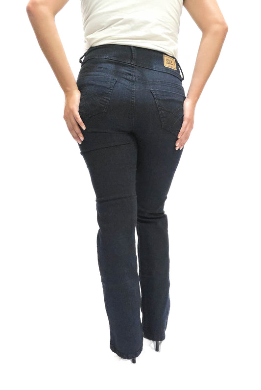 Pantalon Vaquero bordado para dama de Mary Estefan