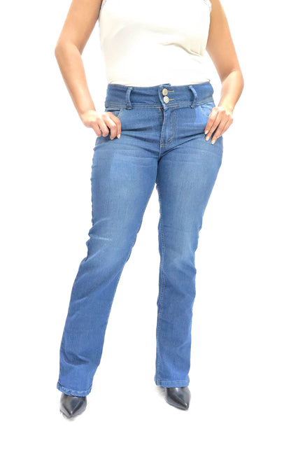 Pantalon Vaquero bordado para dama de Mary Estefan