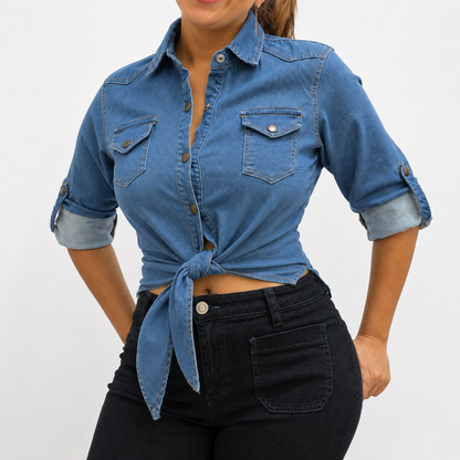 CROP TOP VAQUERO