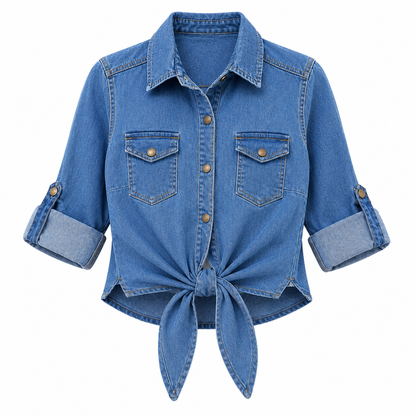 CROP TOP VAQUERO